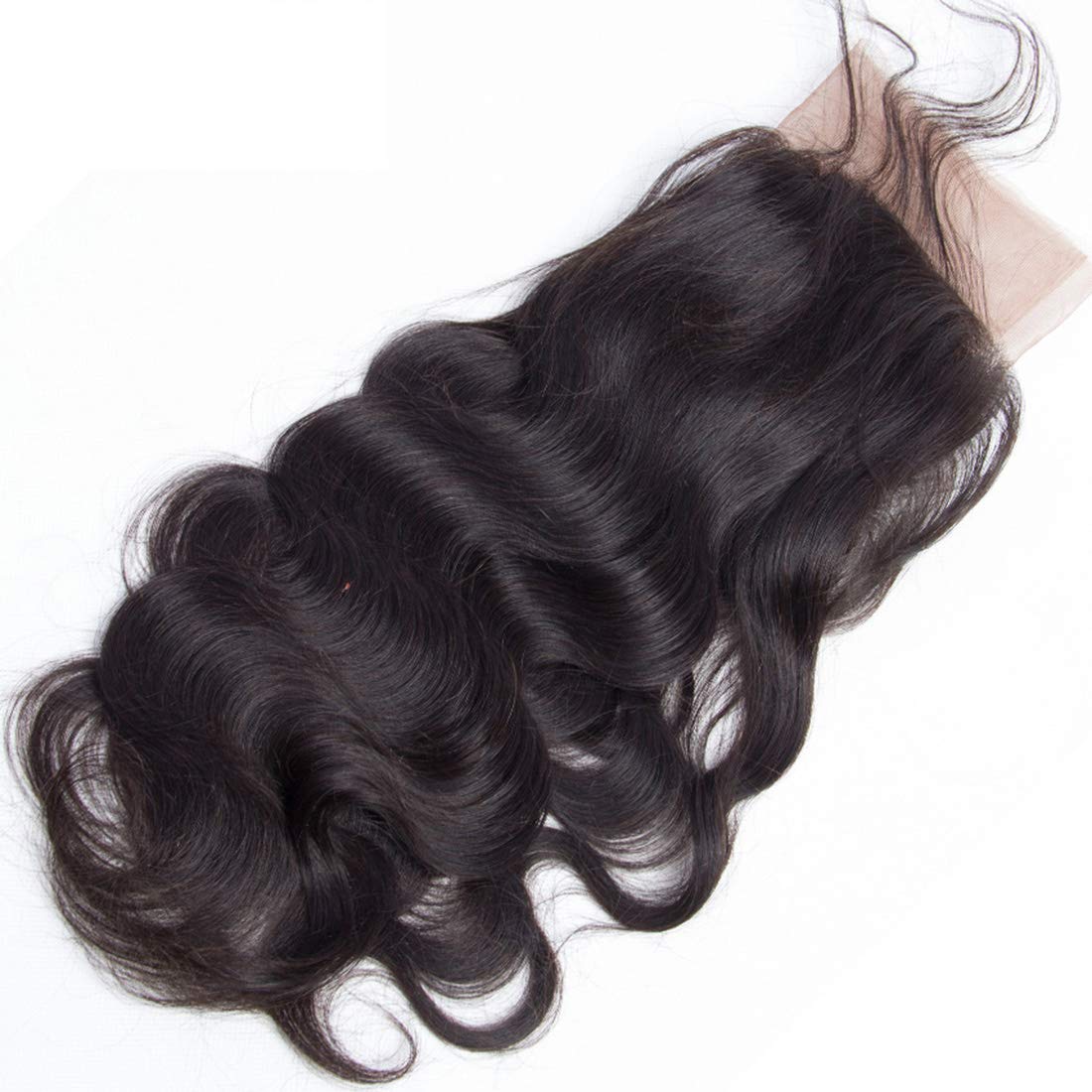 Body Wave Human Hair 13X4 Transparent Lace Frontals Closures Pre Plucked Natural Hairline