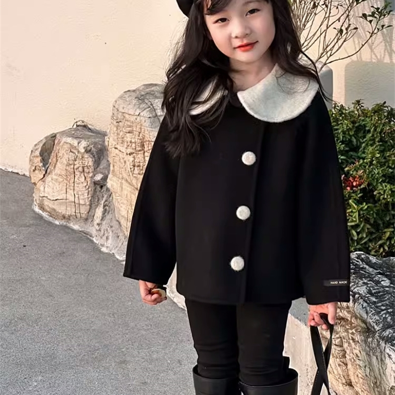 Coat 2023 Baby Girls Winter Coats Jackets Elegant Girl Kids Birthday Princess Overcoats Children Clothes Outfits 231215