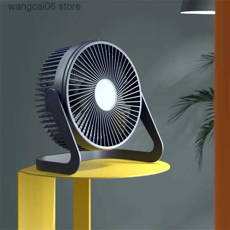 Electric Fans Desktop Fan Mini Fan Air Cooler Rotation Adjustable Angle For Office Summer Portable Fan USB Fan Household Floor Fan Table Fan T231