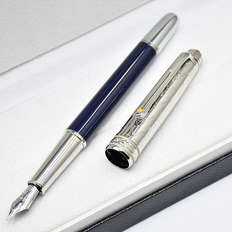 Special Edition Prince Blue Metal And Resin Rollerball Pen Ballpoint Pen Office School Writing Fountain Pens With Serial Number