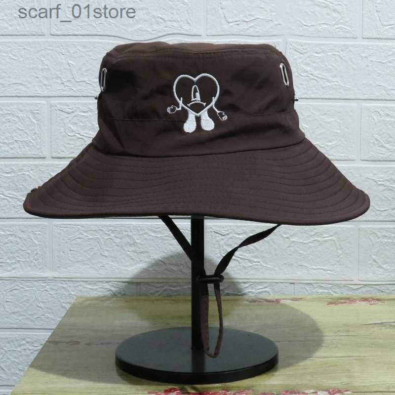Wide Brim Hats Bucket Hats 2023 Fishing Fisherman Hats UN VERANO SIN TI Bucket Hat for Men Woman Outdoor C Wide Brim Summer Hiking Camping HatL231216