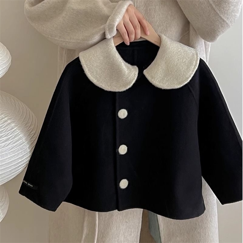 Coat 2023 Baby Girls Winter Coats Jackets Elegant Girl Kids Birthday Princess Overcoats Children Clothes Outfits 231215