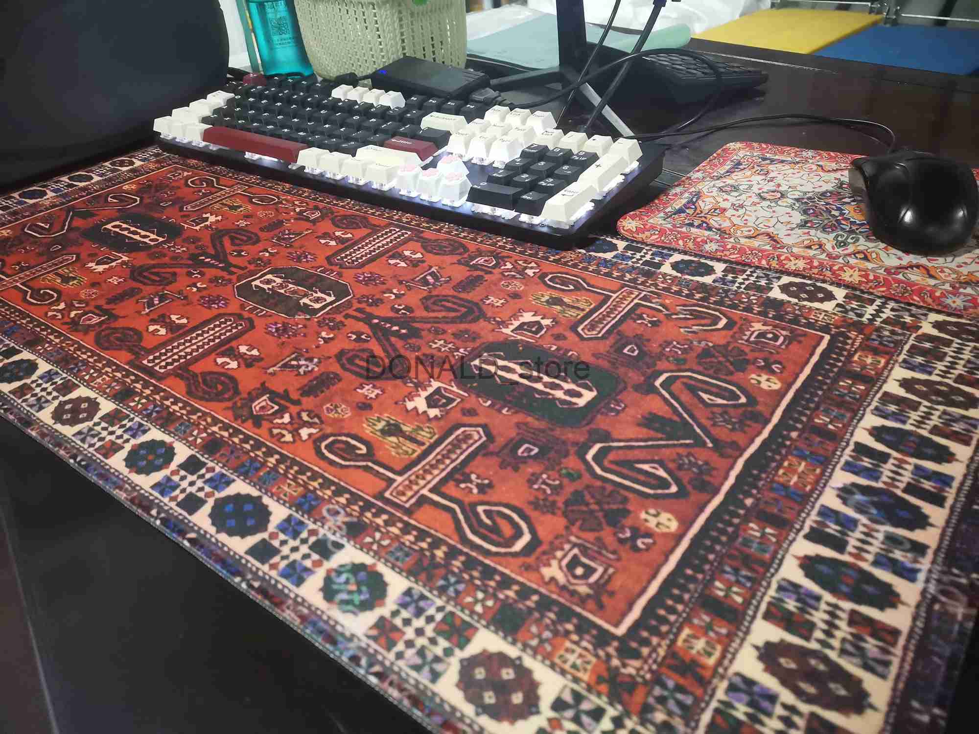Mouse Pads Wrist Rests Persian Carpet Custom Large Xxl Mouse Pad Keyboards Rubber Gaming Mousepad Desk Mat For Game Player Desktop Computer Laptop Mat