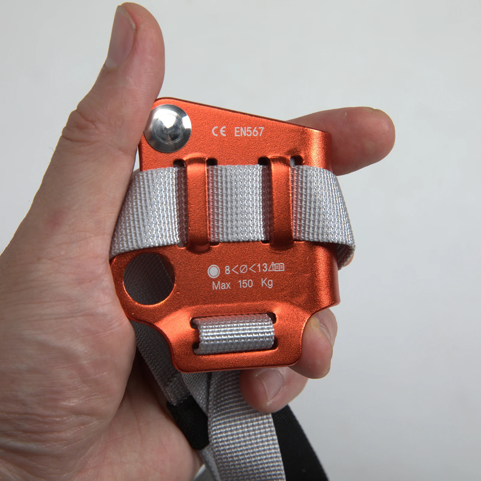 Carabiners L / R Foot Ascender Riser Tree Rock Climbing Fall Protection Equipment Gear Climbing Ascender Rigging Caving Gear Equipment 231215