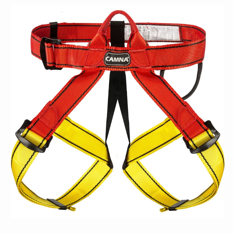 Carabiners Half Body Safety Rock Climbing harness belt Tree Climbing Rappelling Equip Tree Harness Climbing Kit Men Fall Protection 231215