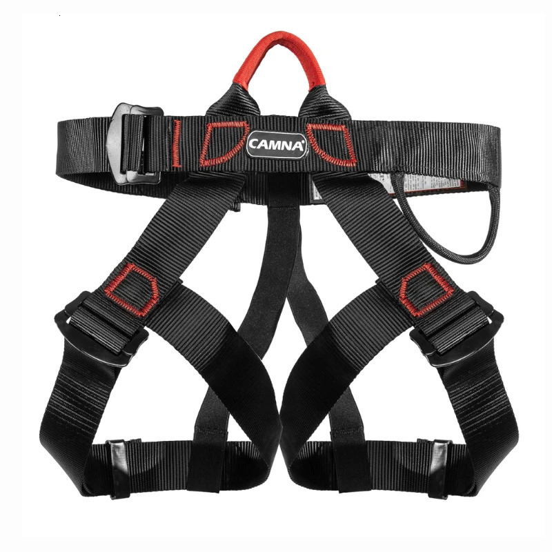 Carabiners Half Body Safety Rock Climbing harness belt Tree Climbing Rappelling Equip Tree Harness Climbing Kit Men Fall Protection 231215
