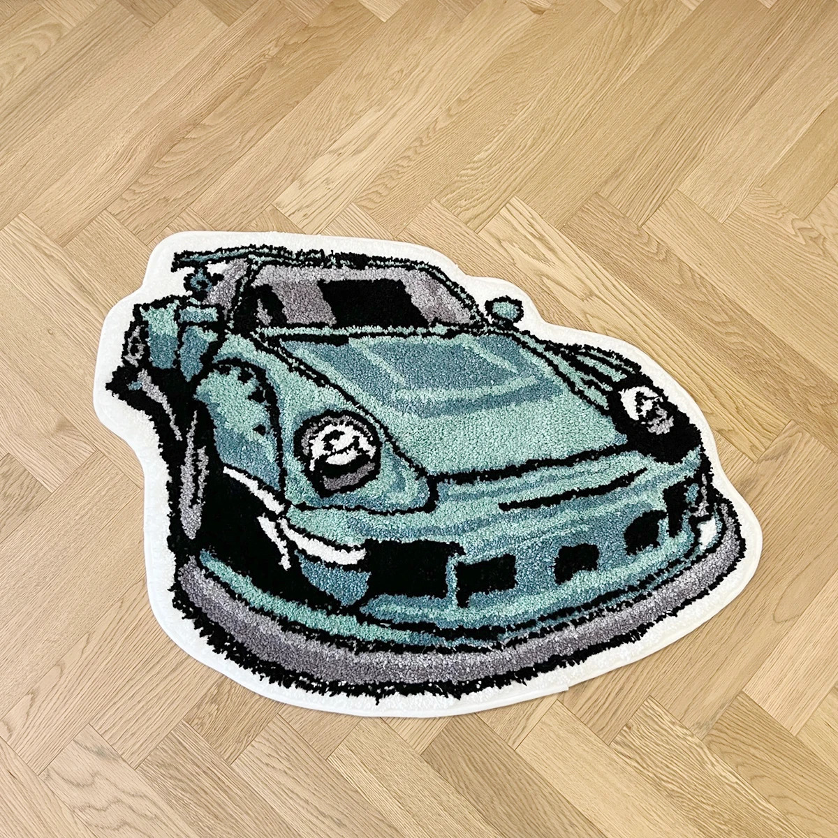 Carpet LAKEA Enthusiast Racing Car Shaped Tufting Rug Soft Tufted An-slip Floormat Sofa Feet Mat Carpet Entrance Doormats Absorbent 231215