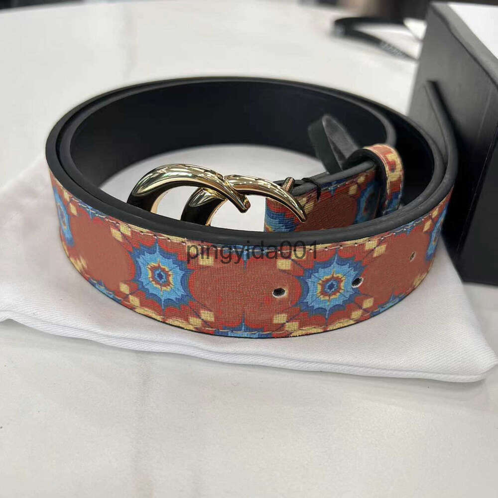 Classic Men Leather Belt Fashion Letter Smooth Buckle Mens Womens Business Jeans Casual Waistband Famous Designer Belts Width 3.8cm