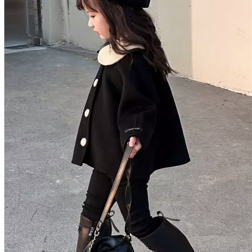 Coat 2023 Baby Girls Winter Coats Jackets Elegant Girl Kids Birthday Princess Overcoats Children Clothes Outfits 231215