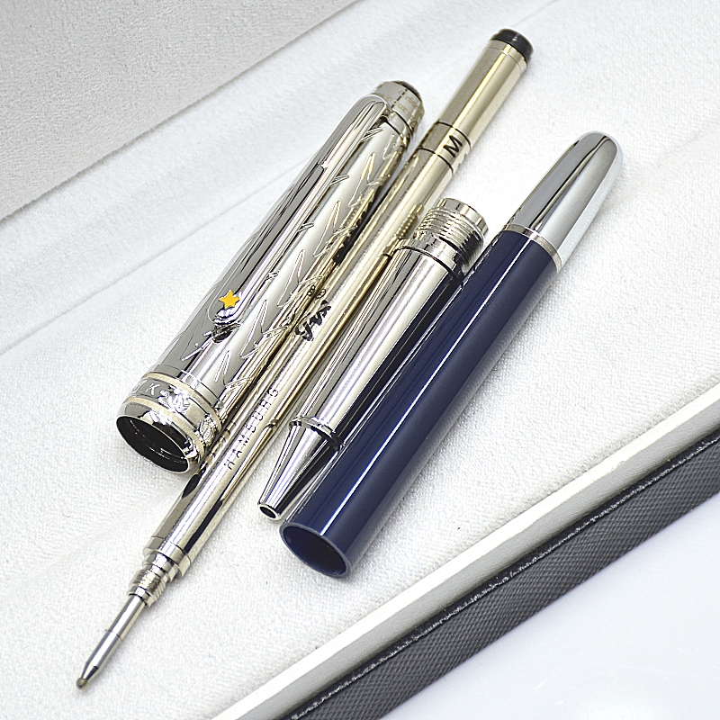 Special Edition Prince Blue Metal And Resin Rollerball Pen Ballpoint Pen Office School Writing Fountain Pens With Serial Number
