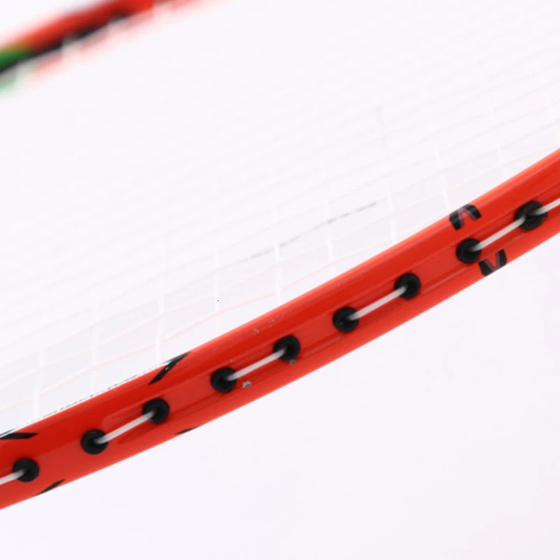 Badminton Rackets Badminton Rackets Professional Carbon Fiber Belt Line Badminton Racket Full Carbon Fiber Reinforced 5U Racket Up To 30LBS With Woven