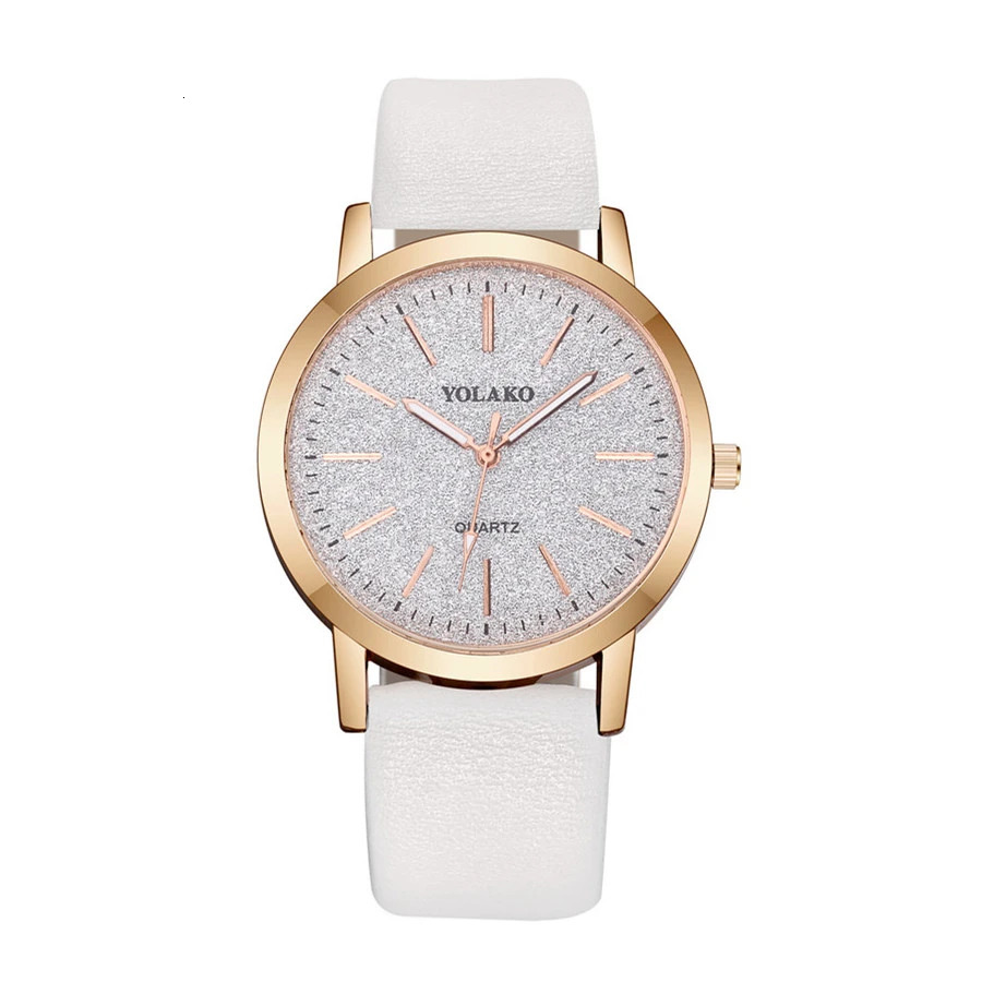 Other Watches Fashion Women Leather Quartz watch 231216