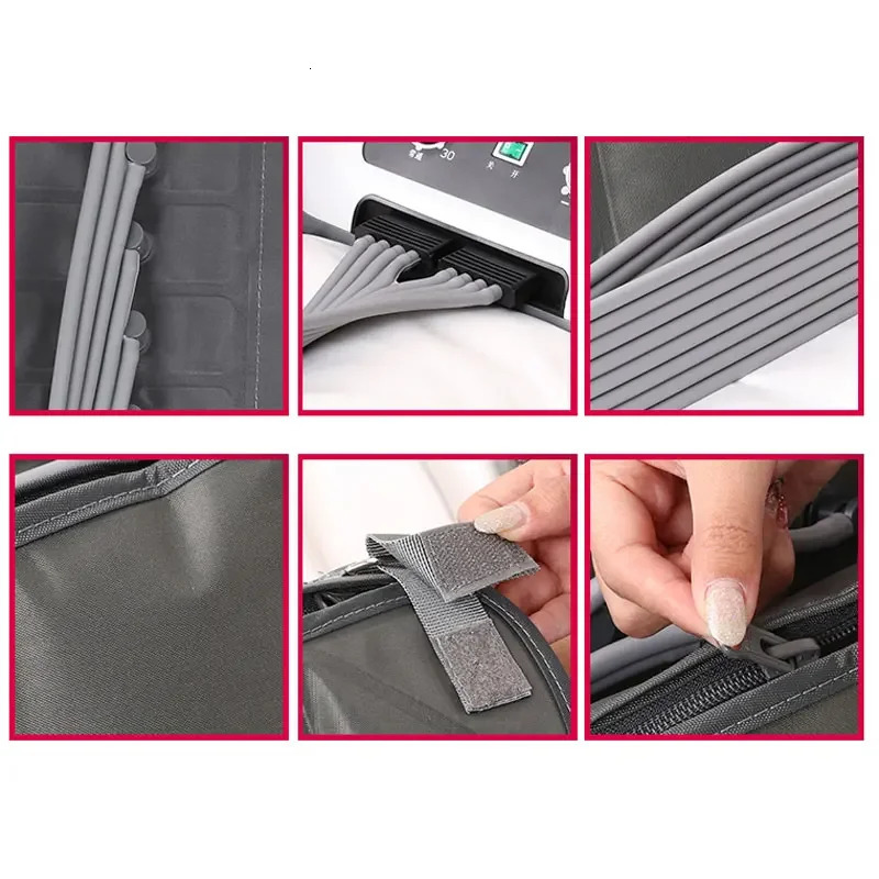 Foot Massager Breathable Promote Blood Circulation Relieve Pain Wraps Arm Waist Leg Paralysis Restorer Electric Air Compression 231216