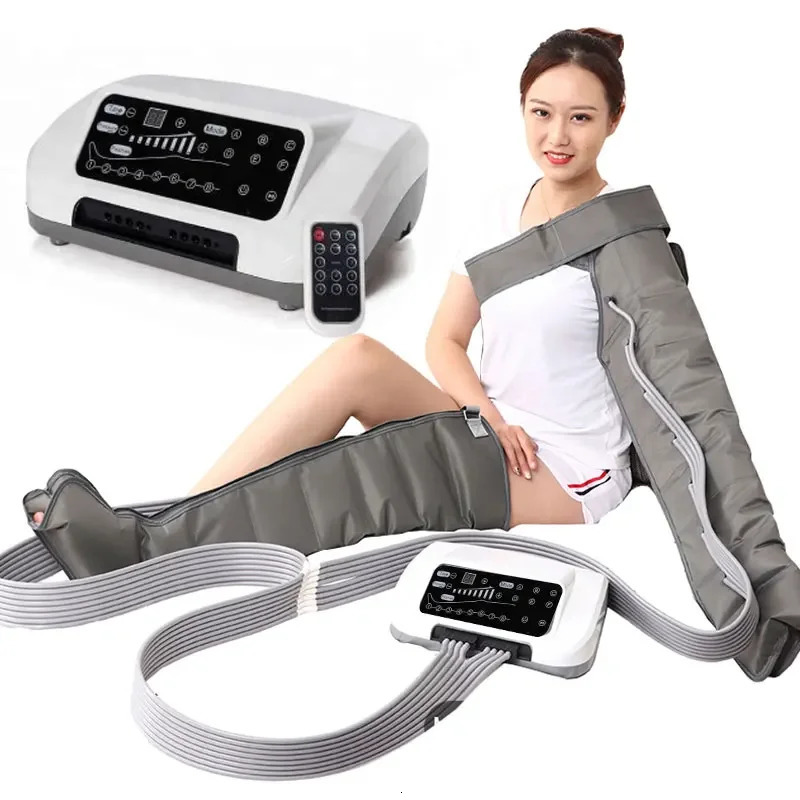 Foot Massager Breathable Promote Blood Circulation Relieve Pain Wraps Arm Waist Leg Paralysis Restorer Electric Air Compression 231216