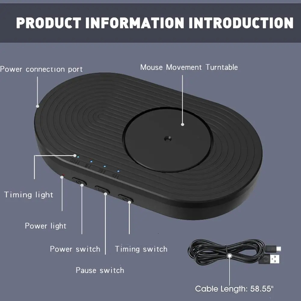 Mice Mouse Mover Movement Simulator With ON Off Switch And USB Port Driver Free Simulation 231216