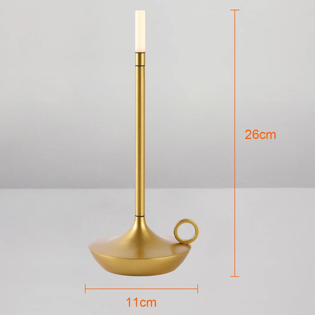 Novelty Items Residential table lamp LED usb rechargeable desk lamp touch switch bedside decorative lamp bar atmosphere table lamp 231216