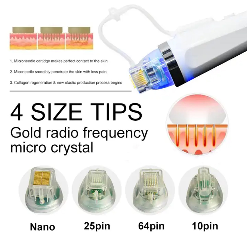 High Efficiency Microneedling With Radio Frequency Machine RF Microneedling Machine