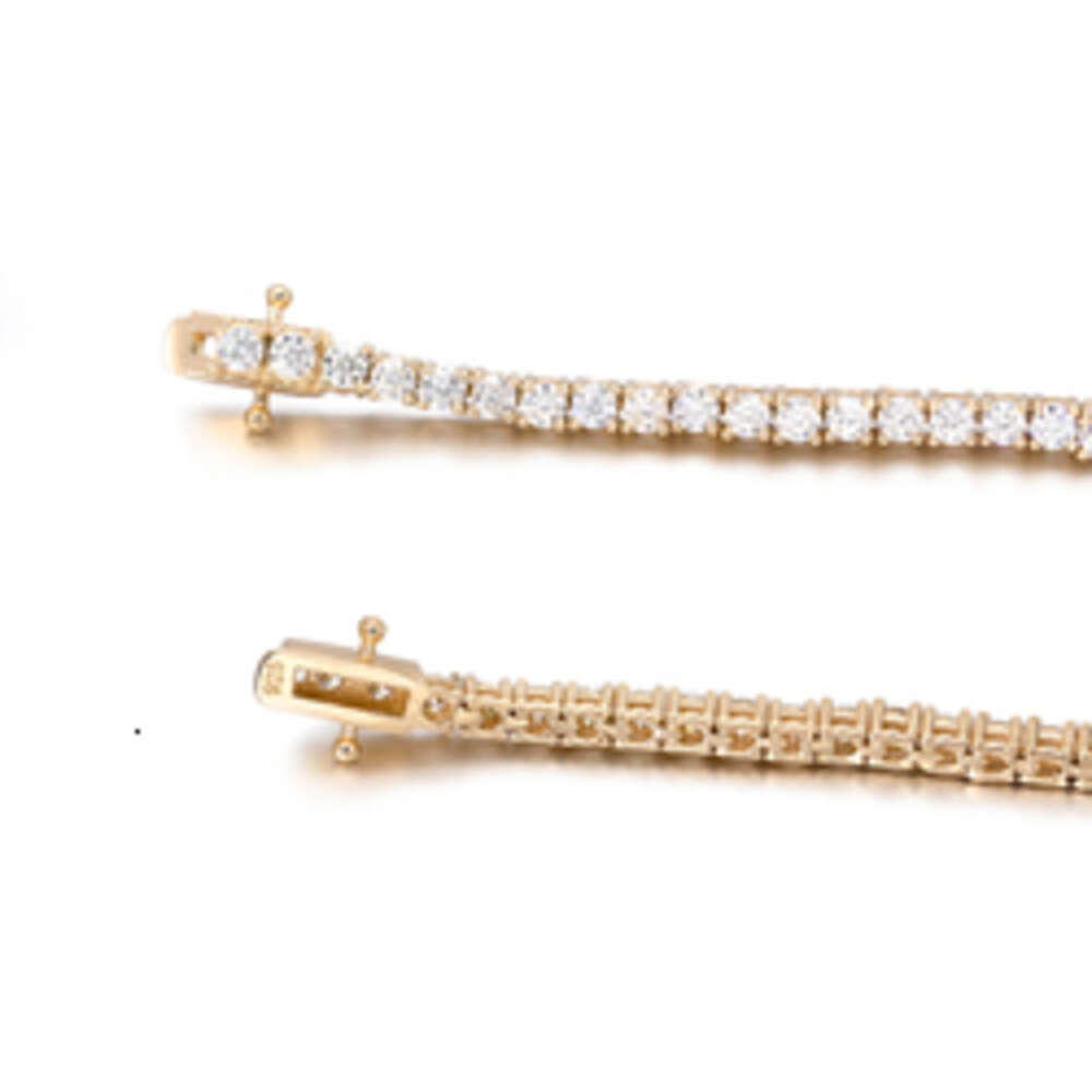Necklaces Hip hop Jewelry 6.5mm 925 Silver VVS Diamond necklace chain Fashion Iced out Moissanite Tennis Chain