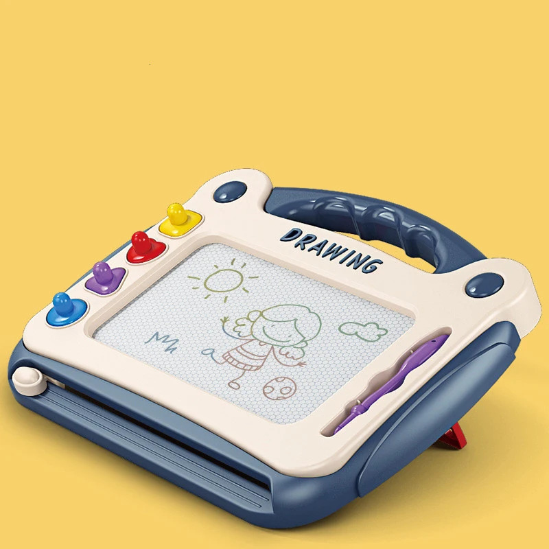 Intelligence toys Children Magnetic Drawing Board Erasable Colorful WordPad Cartoon Painting Graffiti Art Educational Kids Toy Birthday Gift 231218