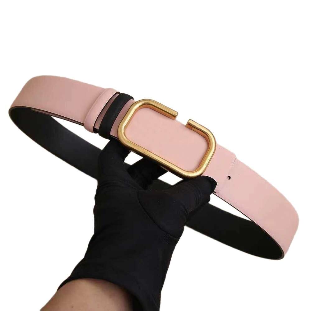 Fashion Designer Belt Women V Buckle Genuine Leather Skirt Dress Jeans Decoration Btlts All-match Girdle 7cm Men Ladies Waistband High-quality ZMVO