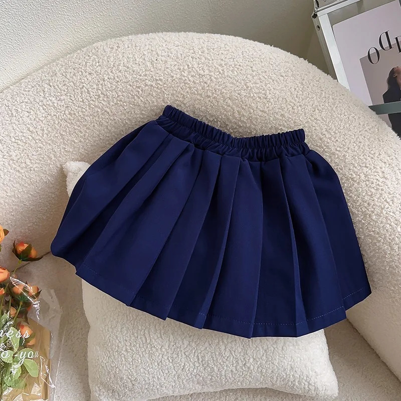 Clothing Sets Girls Clothes Autumn Winter Long Sleeve Knitted Sweater Tops Skirt Fashion Korean College Style Kids Suits 2 7Yrs 231218