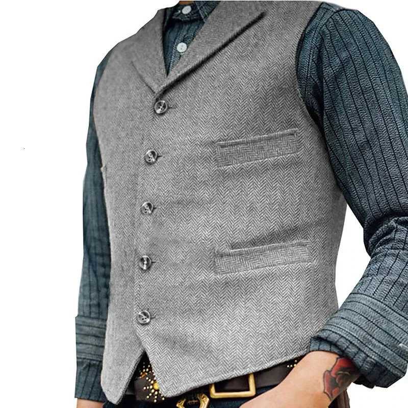 Men's Vests Vest Spring and Autumn Korean Version Fashion Single Breasted Coat Sleeveless Top 231218