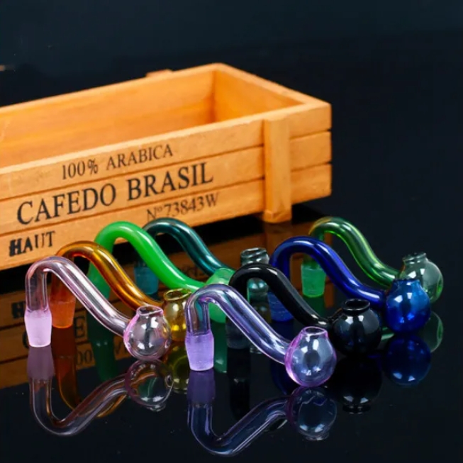 10mm Male Female Hookah Clear Thick Pyrex Glass Oil Burner Water Pipes for Rigs Smoking Bongs for Smoke