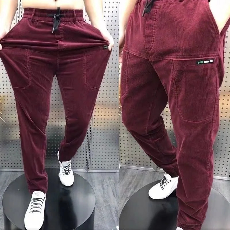 Mens Pants Autumn Joggers Sweatpants Men Casual Cargo Trousers Male Multipocket Cotton Track Fashion Solid 231218