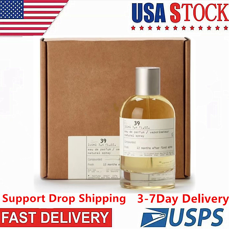 US 3-7 Business Days Free Shipping Neutral Perfume Santal 100ml Men Women Parfum Spray Long Lasting Smell Brand EDP Men Woman Woody Aroma Incense Cologne 3.4oz