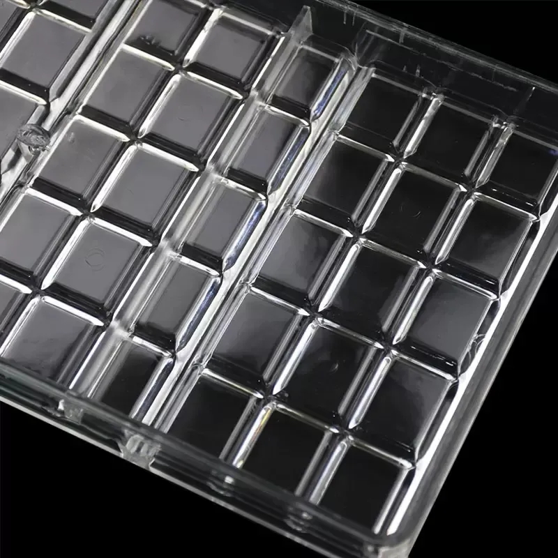 Polycarbonate Chocolate Moulds Chocolates Bar Mold Tray Baking Pastry Bakery Tools Forms For Chocolate Candy Mould Moldes De Chocolate De Policarbonat