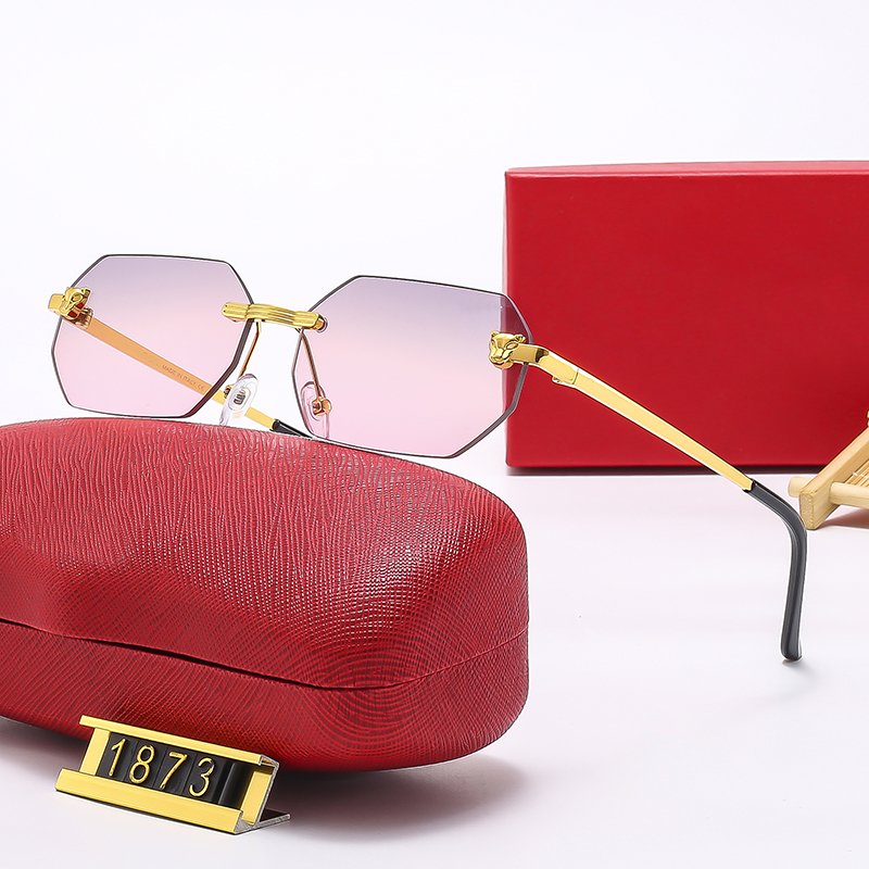 Pink Circle Sunglasses for Women Gold Frame Tea Kabir Singh SteamPunk Style Sunglass Carti Designer Sunglasses Brand Mens Frameless Sun Glasses Oculos De Sol