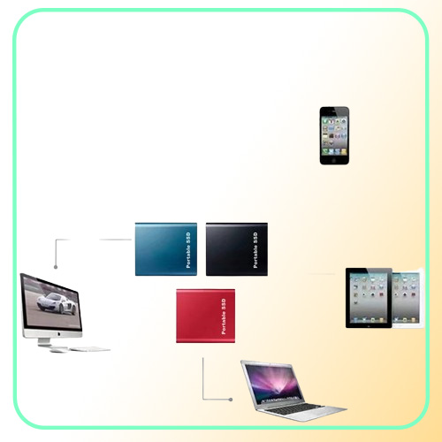New Original Portable External Hard Drive Disks USB 30 16TB SSD Solid State Drives For PC Laptop Computer Storage Device Flash