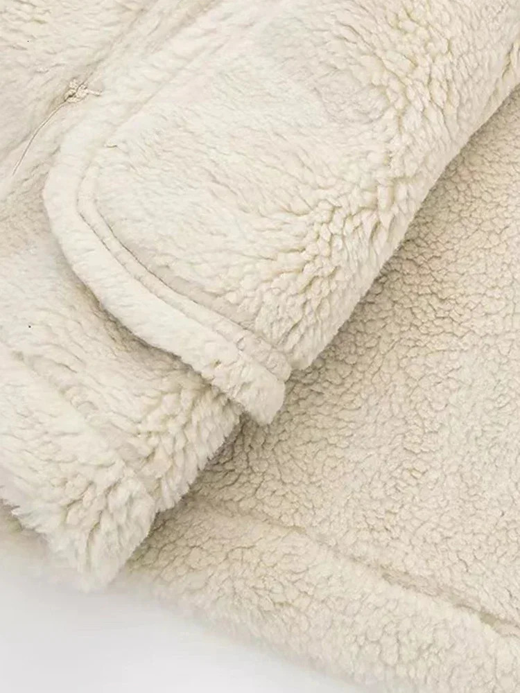 Women's Vests Suninheart Women Autumn Fashion Fur In One Waistcoat Vintage Sleeveless Female Vest Coat Chic Tops 231218