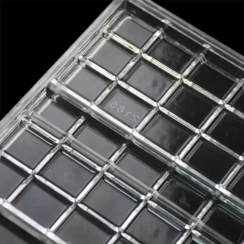 Polycarbonate Chocolate Moulds Chocolates Bar Mold Tray Baking Pastry Bakery Tools Forms For Chocolate Candy Mould Moldes De Chocolate De Policarbonat