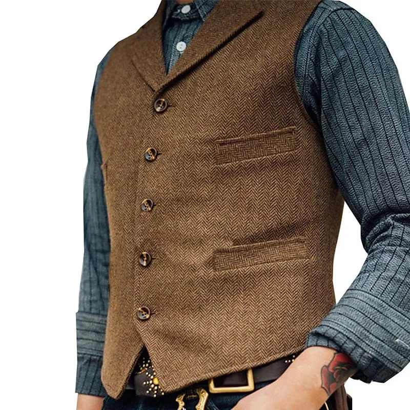 Men's Vests Vest Spring and Autumn Korean Version Fashion Single Breasted Coat Sleeveless Top 231218