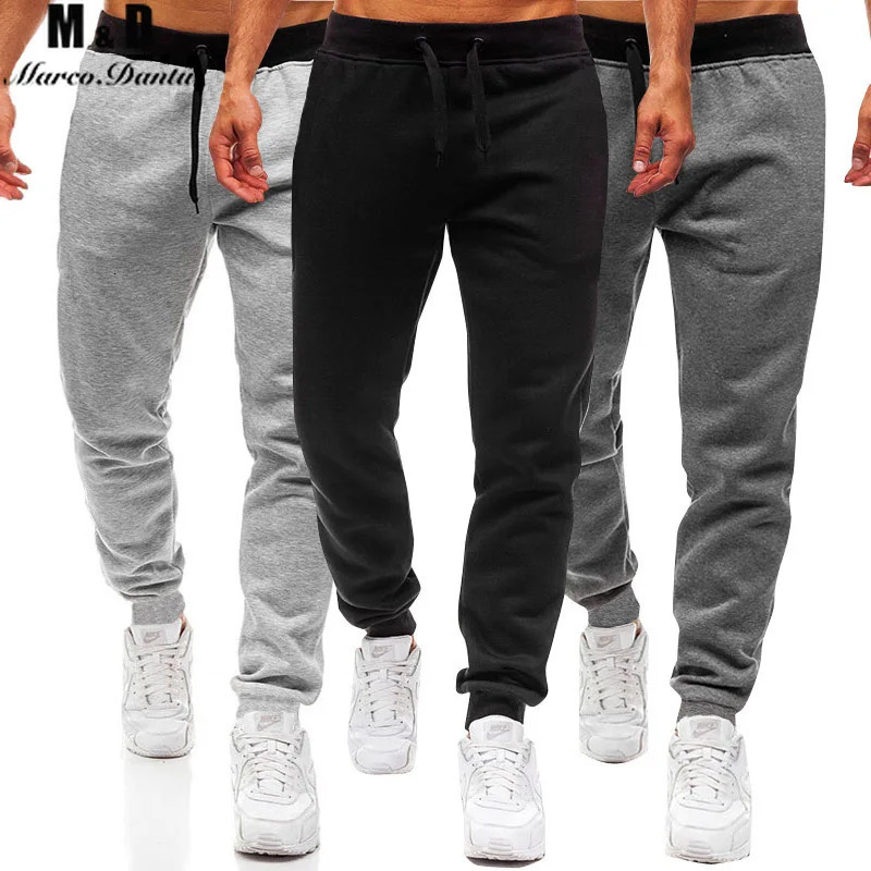Mens Pants Joggers Casual Fitness Men Sportswear Tracksuit Bottoms Skinny Sweatpants Trousers Black Gyms Jogger Track 231218