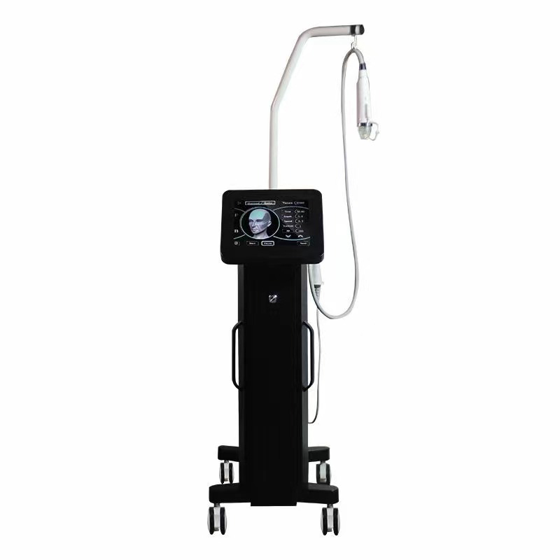 Vertical Gold Radio Frequency Microneedle Device Home Use RF Beauty Instrument Skin Rejuvenation Tightening Acne Scar Stretch Mark Treatment