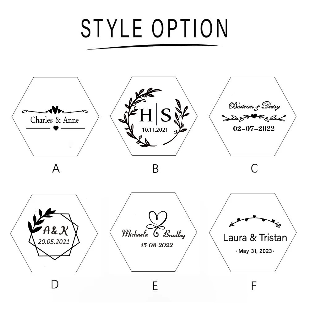 Jewelry Boxes Custom Hexagonal Glass Ring Box Geometrical Clear Jewelry Storage Box Eternal Flower Ring Holder Personalized Wedding Decoration 231218