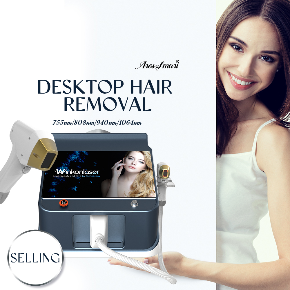 AresSmart 2024 New 3d Ice 810nm Laser Diode 810/808nm Diode Laser/ Diode 3d 810nm Laser Hair Removal Machine