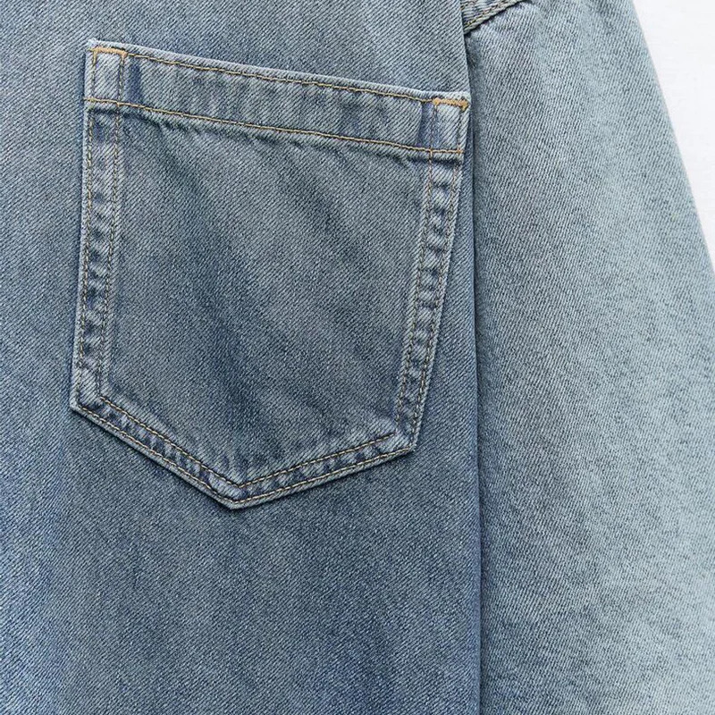 Basic Casual Dresses TRAF ZR Sexy Denim Dress for Women Long Sleeve Elegant and Pretty Women s Y2k Skirts Clothing 2023 Arrivals 231219