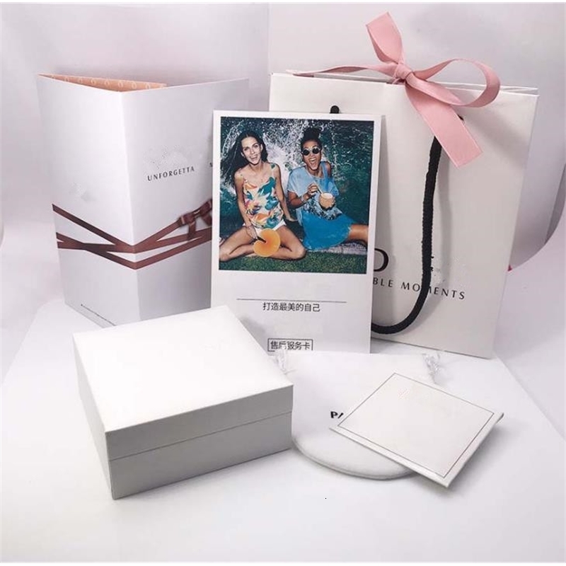 Jewelry Boxes 6 Pieces Flannelette Paper Bag handbag Box Pouch For Women Charm Bead Ring Earring Bracelet Necklace Gift Fashion Jewelry 231218