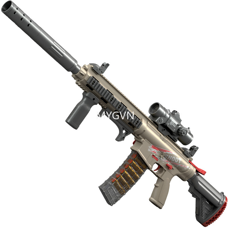 M416 Electric Manual 2 Modes Toy Guns Soft Bullet Shell Ejection Automatic Blaster For Adult Child Outdoor Game