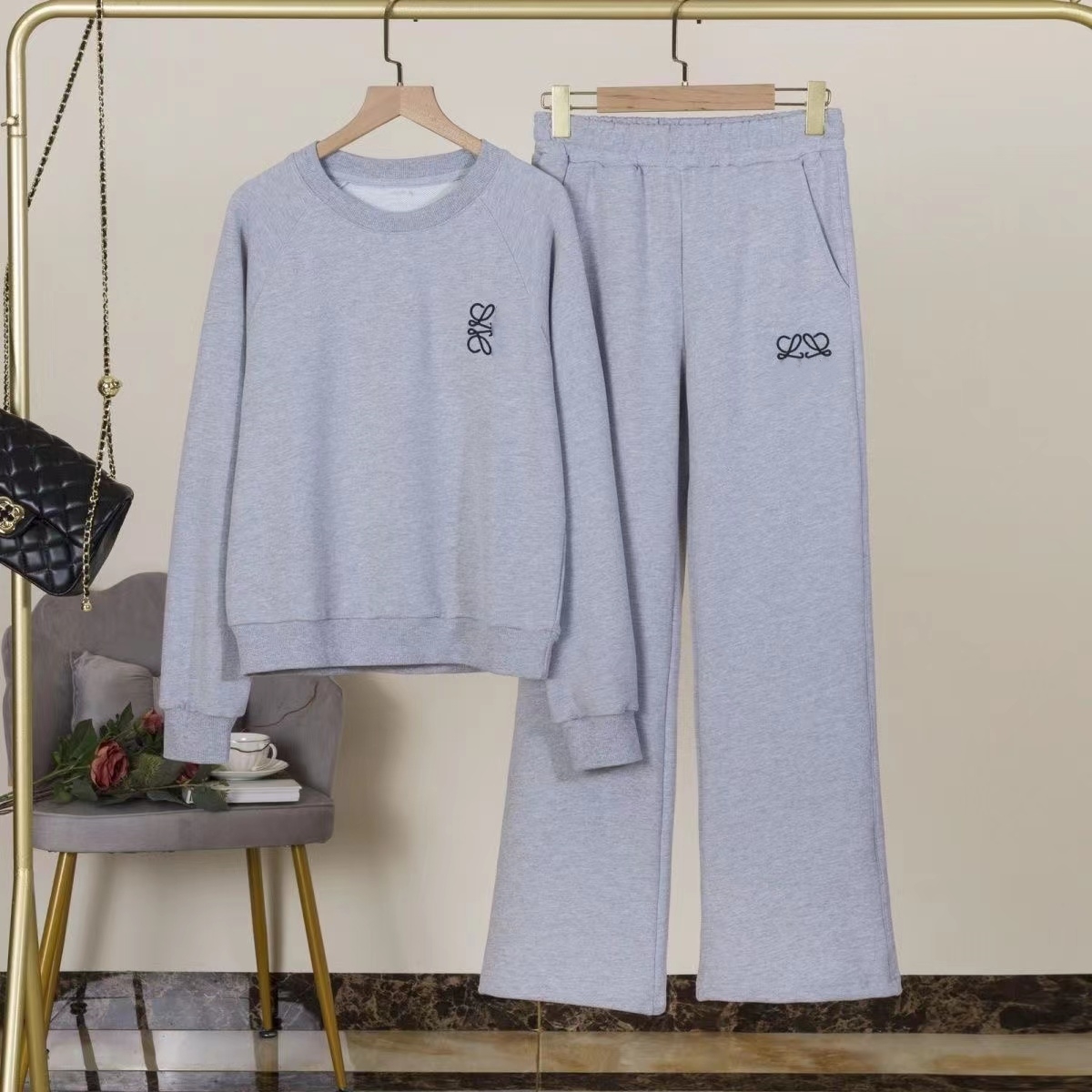 New Plus Size Two Piece woman Tracksuits Set Top and Pants Women Clothes Casual Outfit Sports Suit jogging suits Sweatsuits Jumpsuits