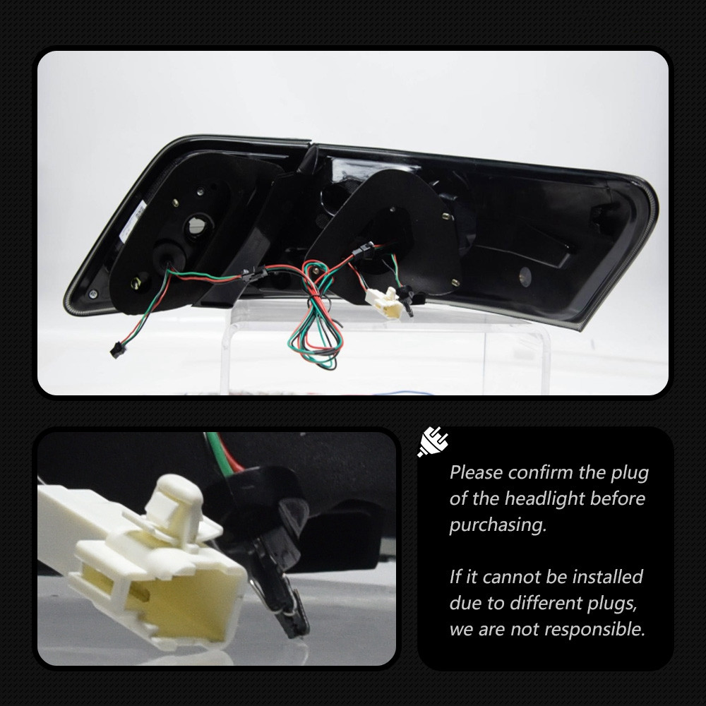 Car Tail Lights for Toyota Camry LED Tail Light 2008-2011 Camry Rear Fog Brake Turn Signal Taillight Accessory