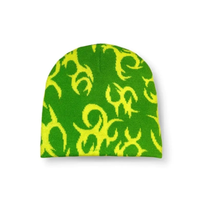 Beanie Skull Caps Fashion Net Red Wool Acrylic Pullover Hat INS Y2K Hip hop Grunge Beanie Funny street Men Women Cap Casual Skullies Outdoor 231219