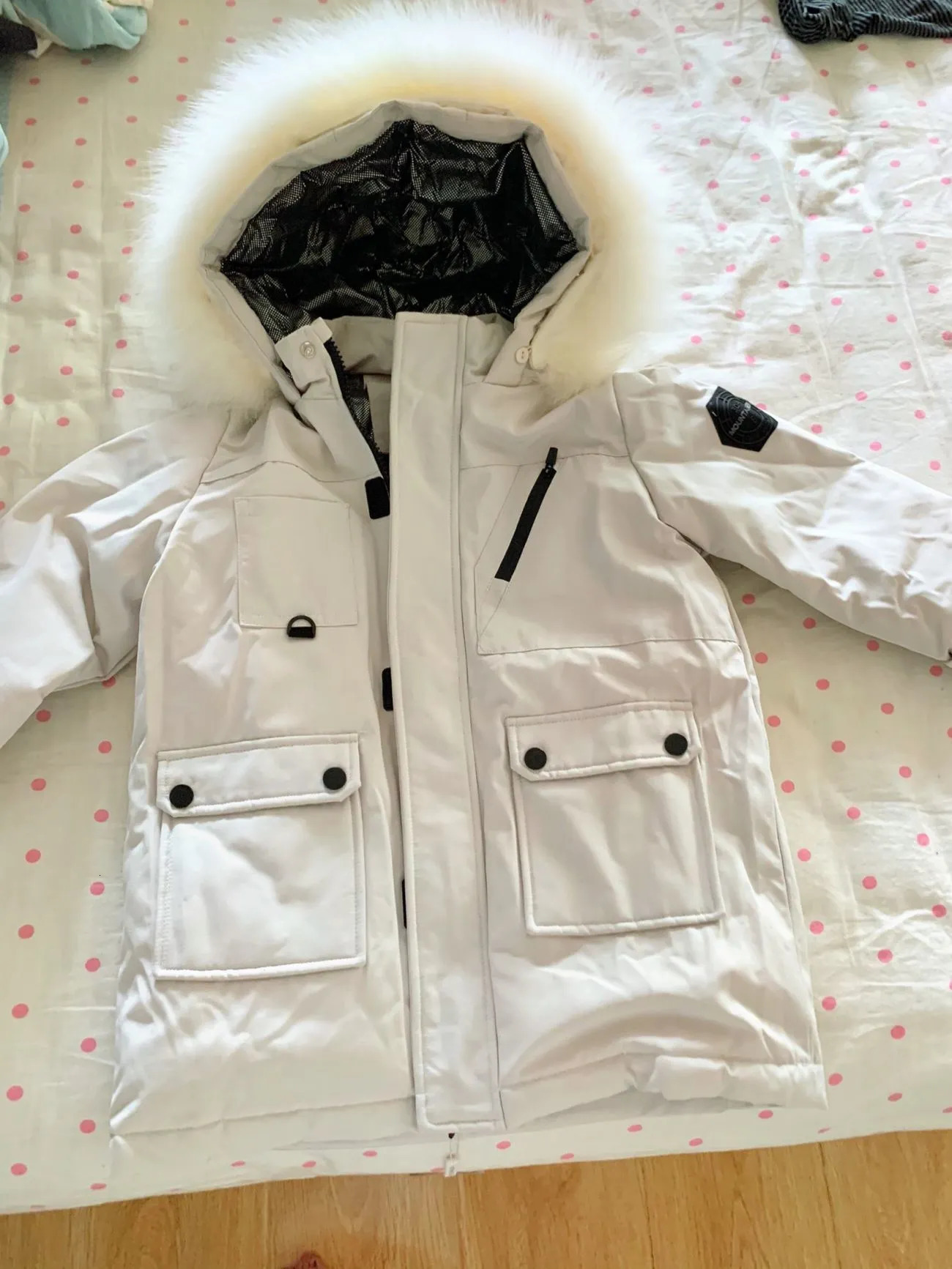 Down Coat Children Winter Jacket Boy toddler girl clothes Thick Warm Hooded faux fur Kids Parka spring Teen clothing Outerwear 231218