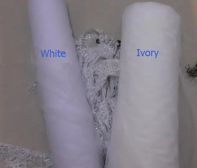 Wedding Hair Jewelry Long Veil With Comb 1 Tier Soft Tulle Scalloped Lace Floral Elegant Bridal Veils White Ivory Custom 300cm 4M 5M 231219