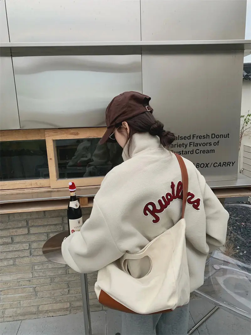 Womens Hoodies Sweatshirts BEENLE Woman Pullover Winter Autumn Sweater Fleece K Print Long Sleeve Sweatshirt Loose Street Style Y2K Jacket Women Cloth