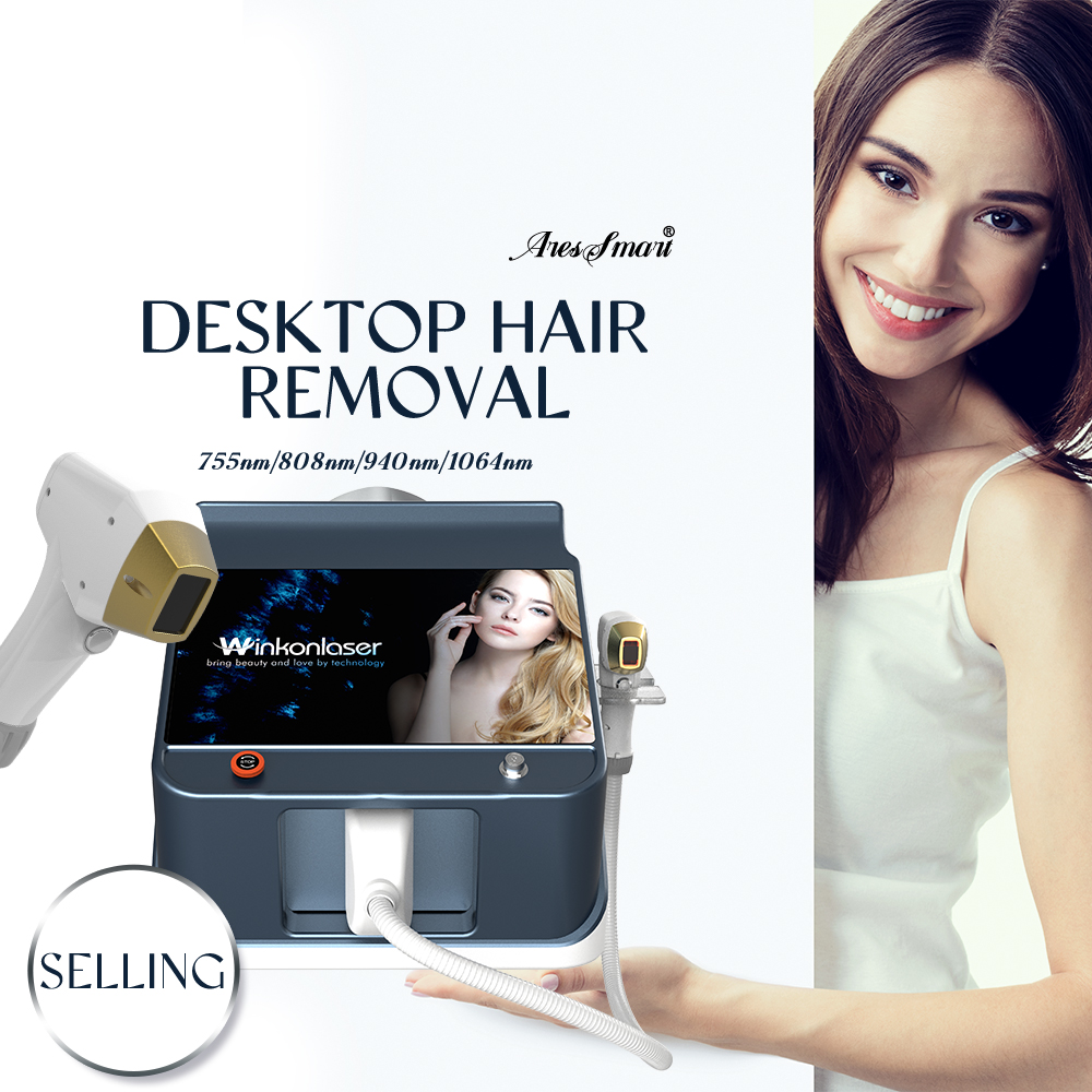 Aressmart 808Nm 755 940 1604 Laser Hair Removal Machine