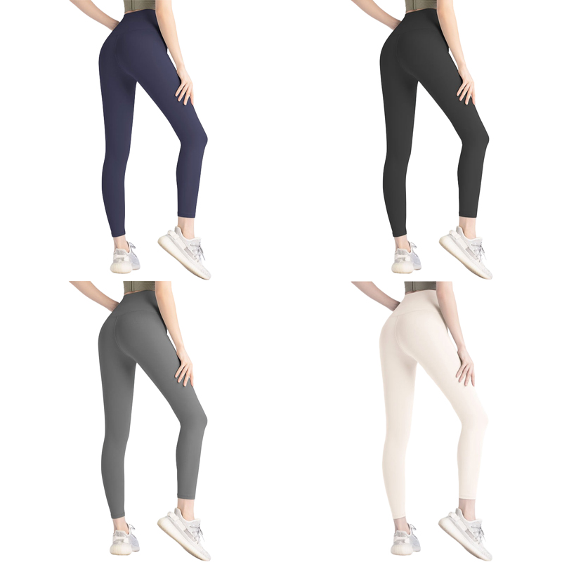 Pants Lu Leggings Flare Align Shorts Women Slim Fit Pockets Workout Clothes Running Gym Wear Exercise Fiess Lady Outdoor Sports Trousers Yoga Outfits
